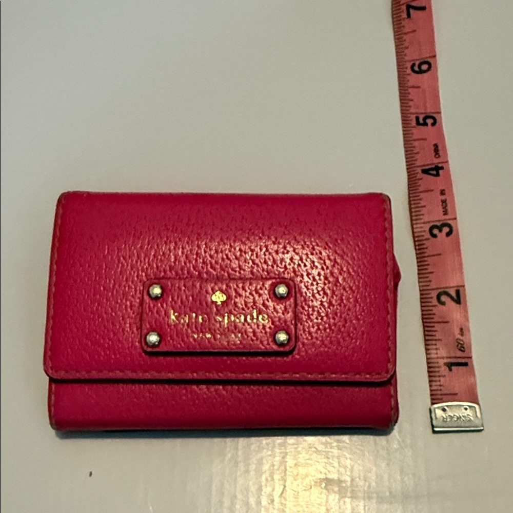 Kate Spade Hot Pink Card Holder Wallet - Picture 8 of 8